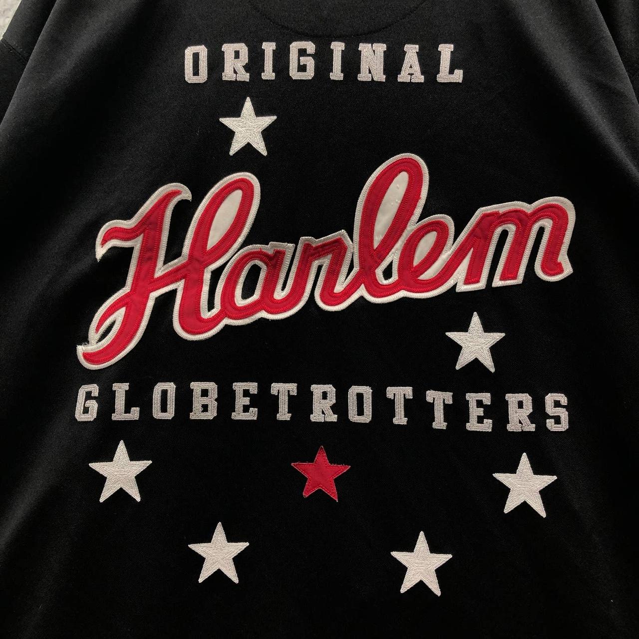 Vintage Fubu Platinum Harlem Globetrotters Warm Up... - Depop