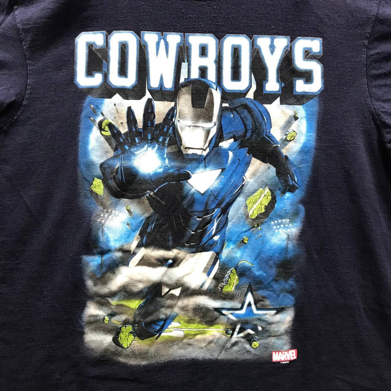 Dallas Cowboys Marvel Avengers t shirt Size - Depop