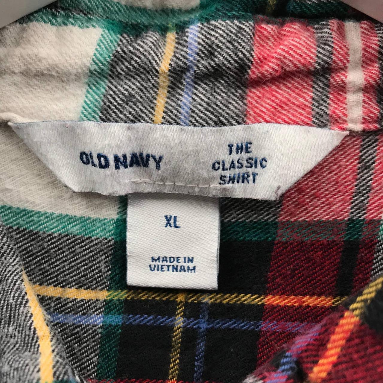 Vintage Old Navy Flannel Shirt 3 