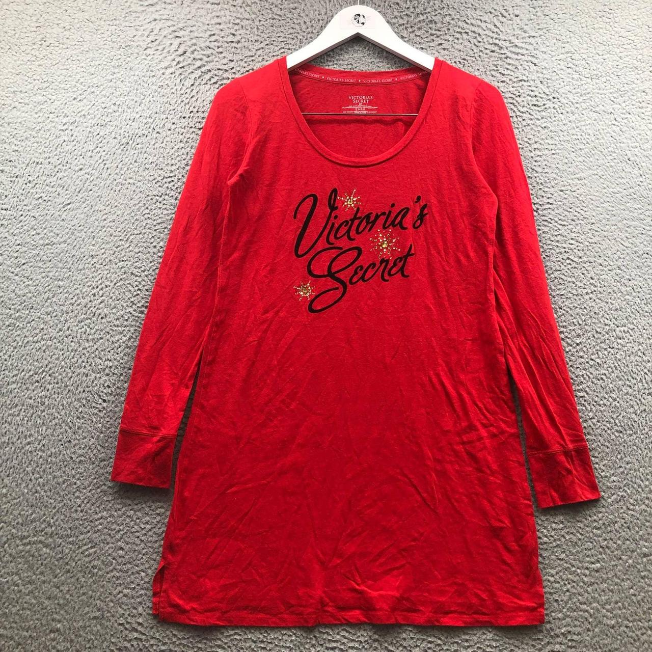 Victoria's Secret Women's T-Shirt - Red - S