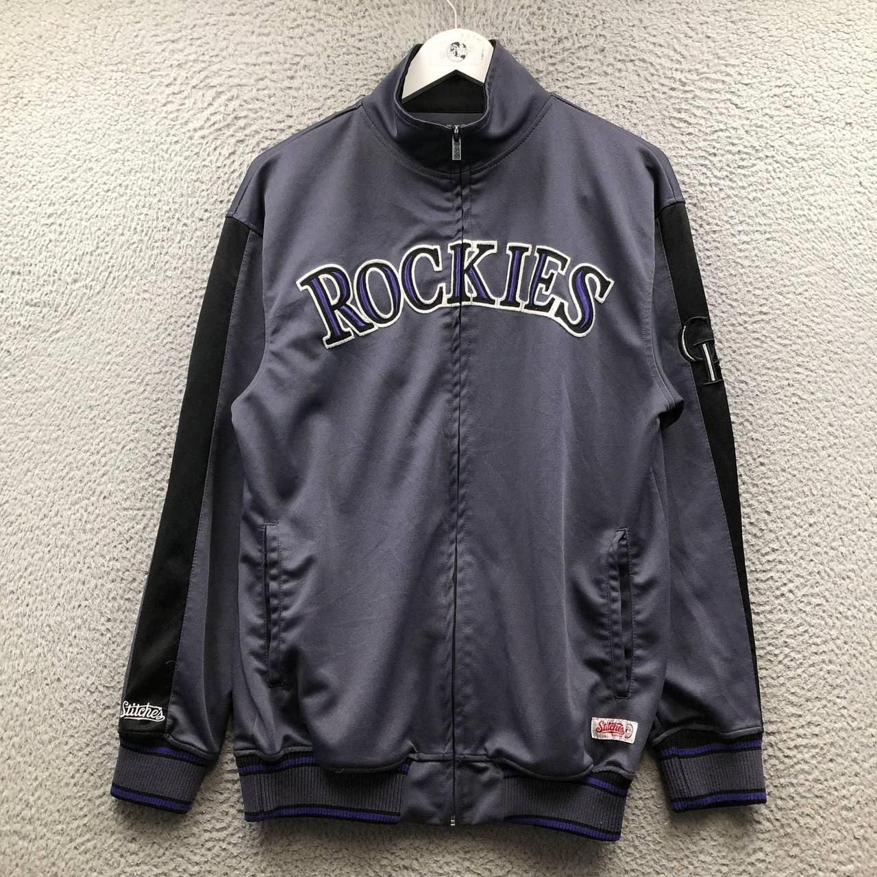 Colorado Rockies Majestic cool base windbreaker - Depop