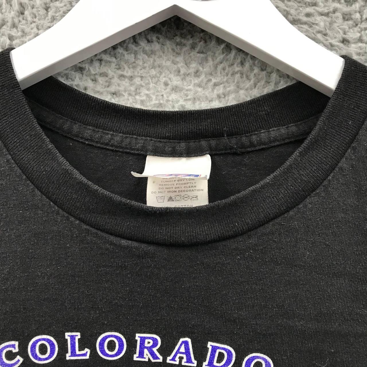 Women's Small Colorado Rockies Jersey has no holes - Depop