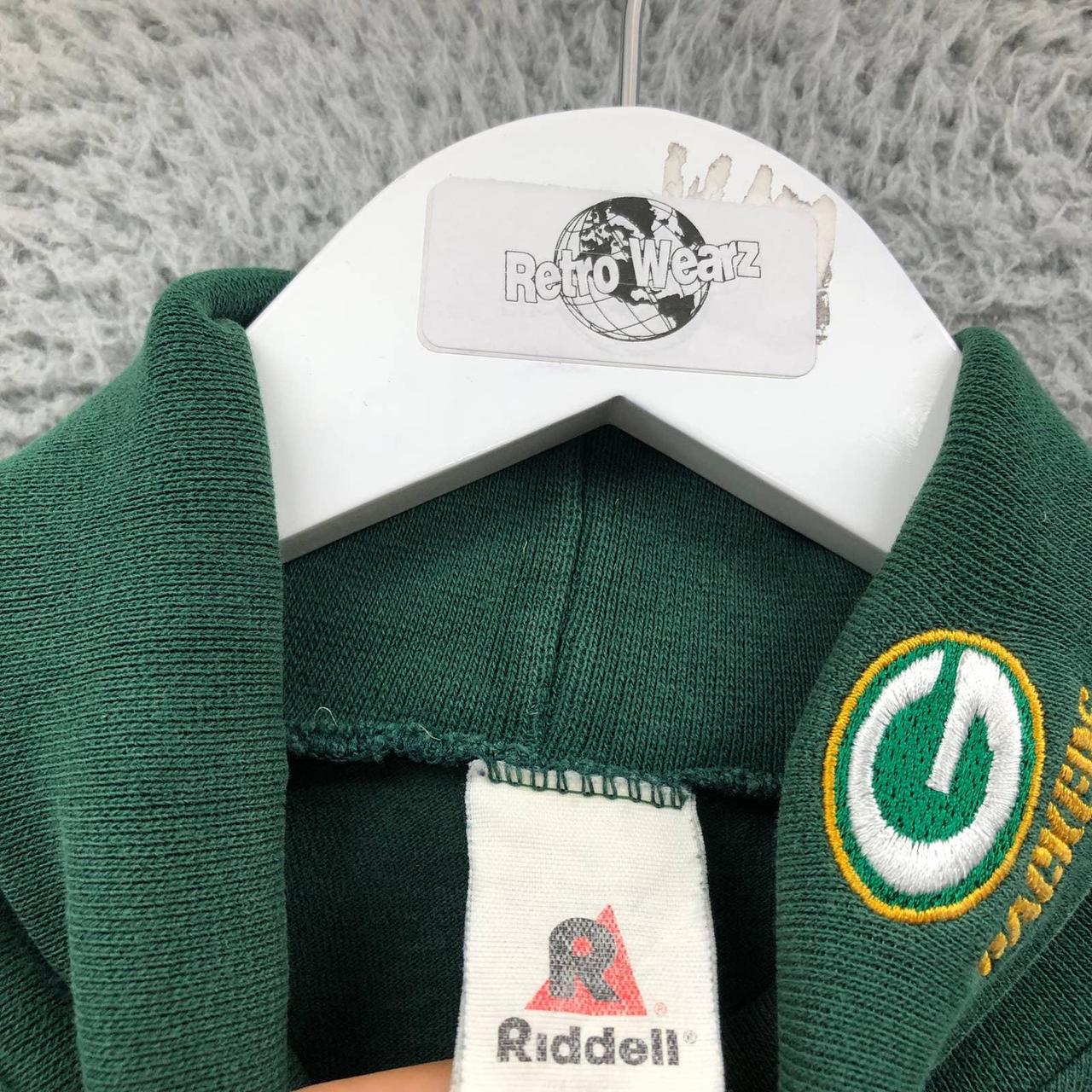 Vintage Green Bay Packers Sweatshirt Riddell 80s Mens Large ~5A