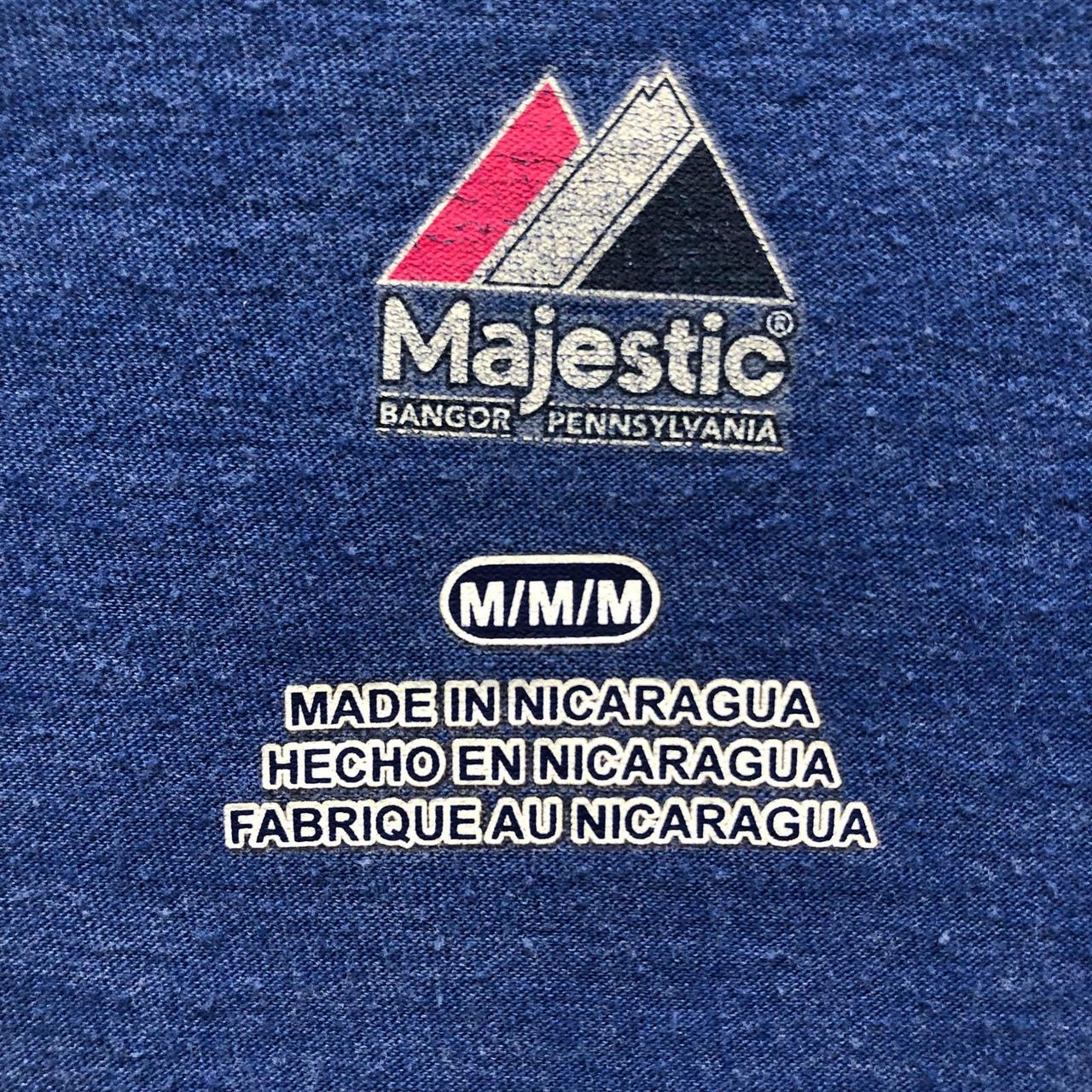 Majestic Athletic Women's T-Shirt - Blue - M