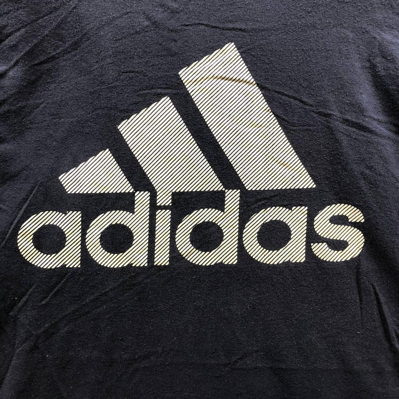 Adidas Los Angeles Lakers logo t-shirt Size M Pit - Depop