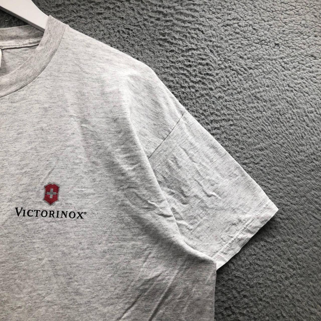 Vintage 50s Victorinox T-Shirt Men's Size XL Short... - Depop