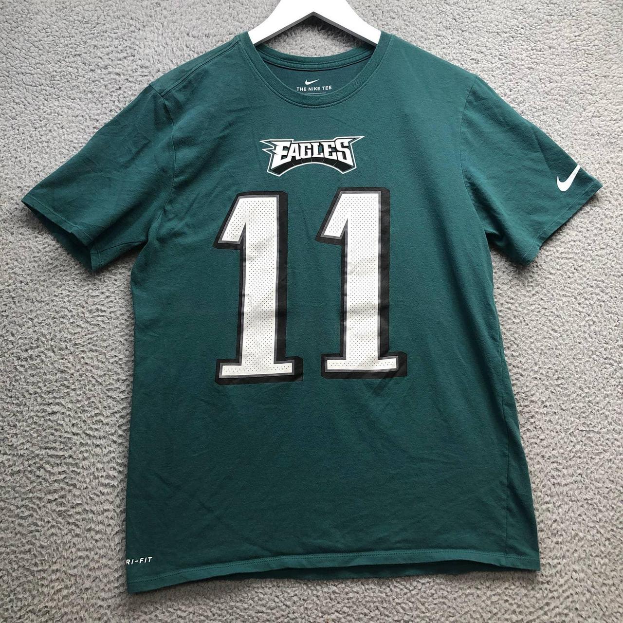 Philadelphia Eagles Used Men's Nike Dri-Fit Tee