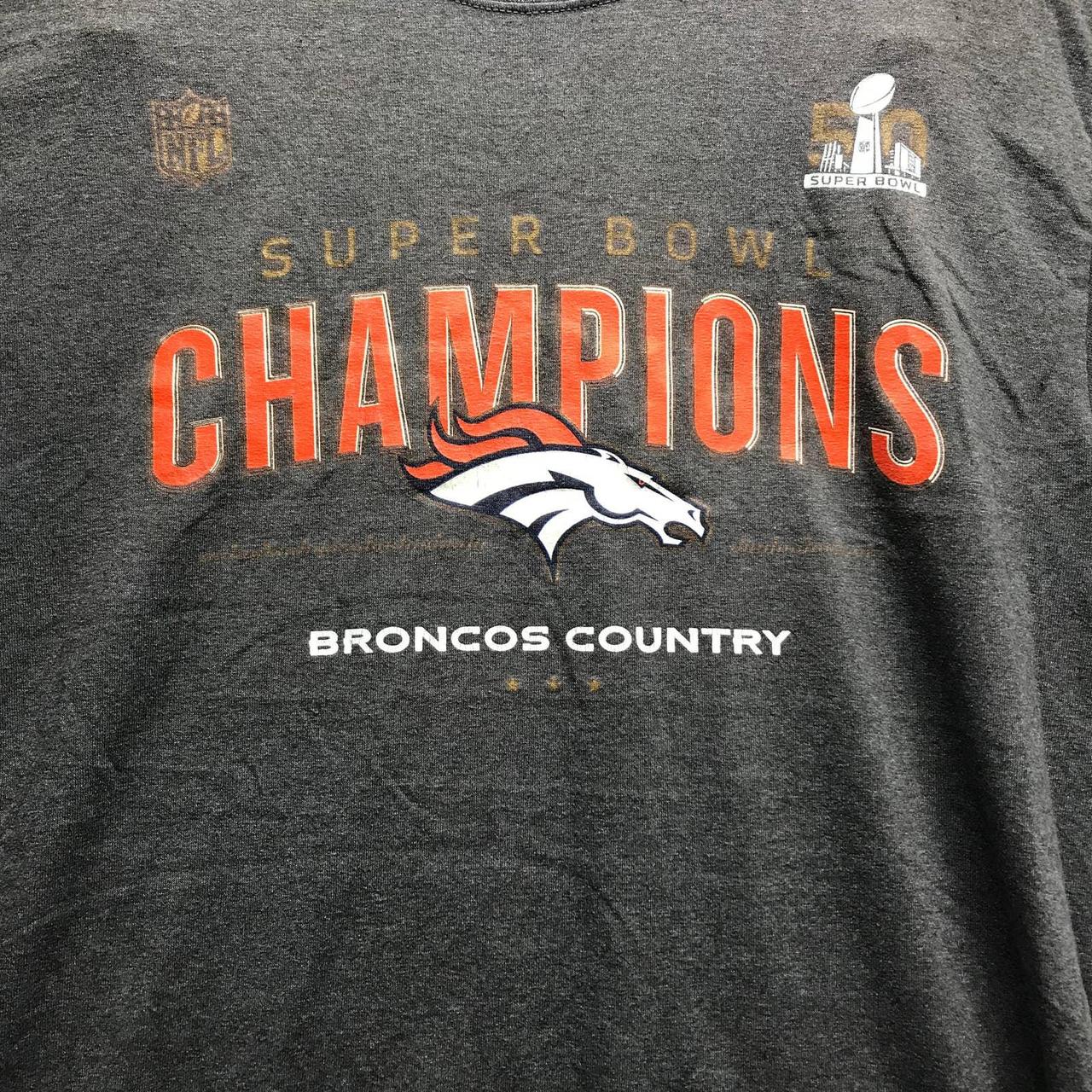 Denver Broncos Shirt Men's Large Short Sleeve Tshirt - Depop