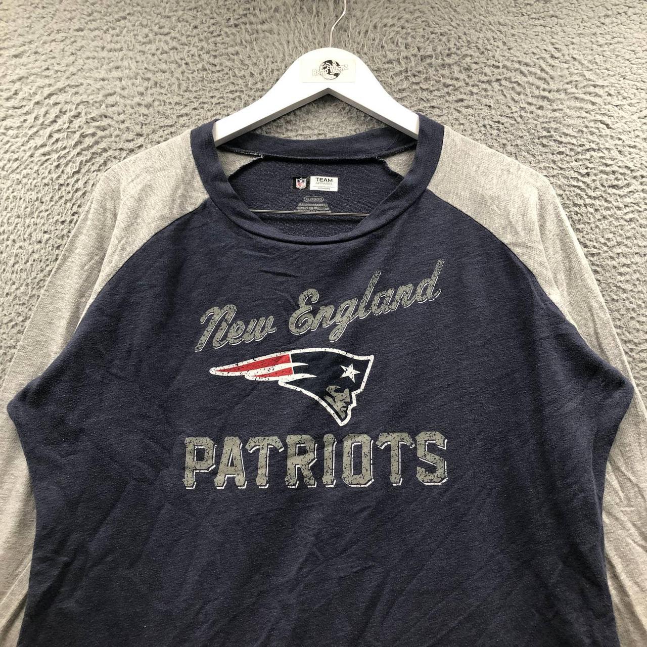 NFL Team Apparel New England Patriots Shirt Long - Depop