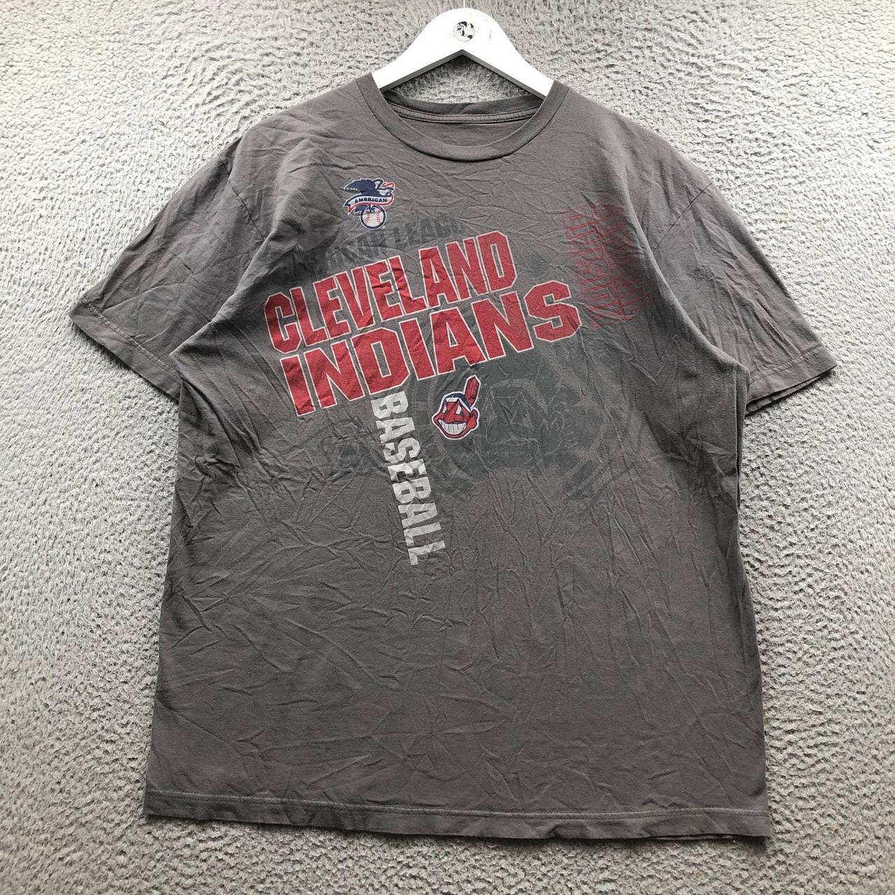 Cleveland Indians MLB Baseball T-Shirt Men's Size XL - Depop