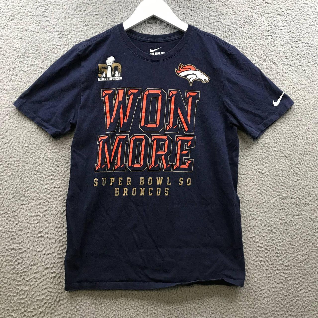 Vintage Denver Broncos Super Bowl - Shirt Size - Depop