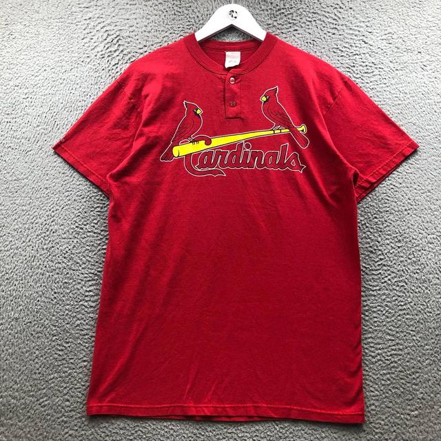 Vintage 70s 80s Logo 7 Cardinals Jersey Tee - Depop