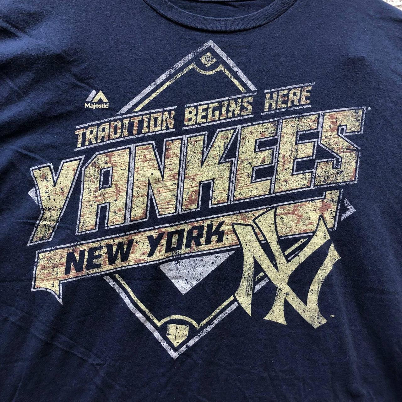 Mens Vintage New York Yankees T-Shirt Size 2XL All - Depop