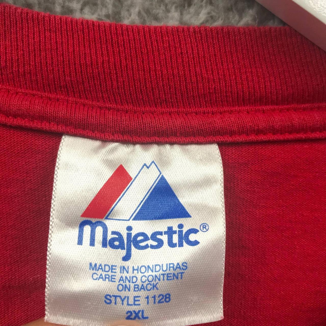 Majestic Mens 2XL Philadelphia Phillies Baseball - Depop