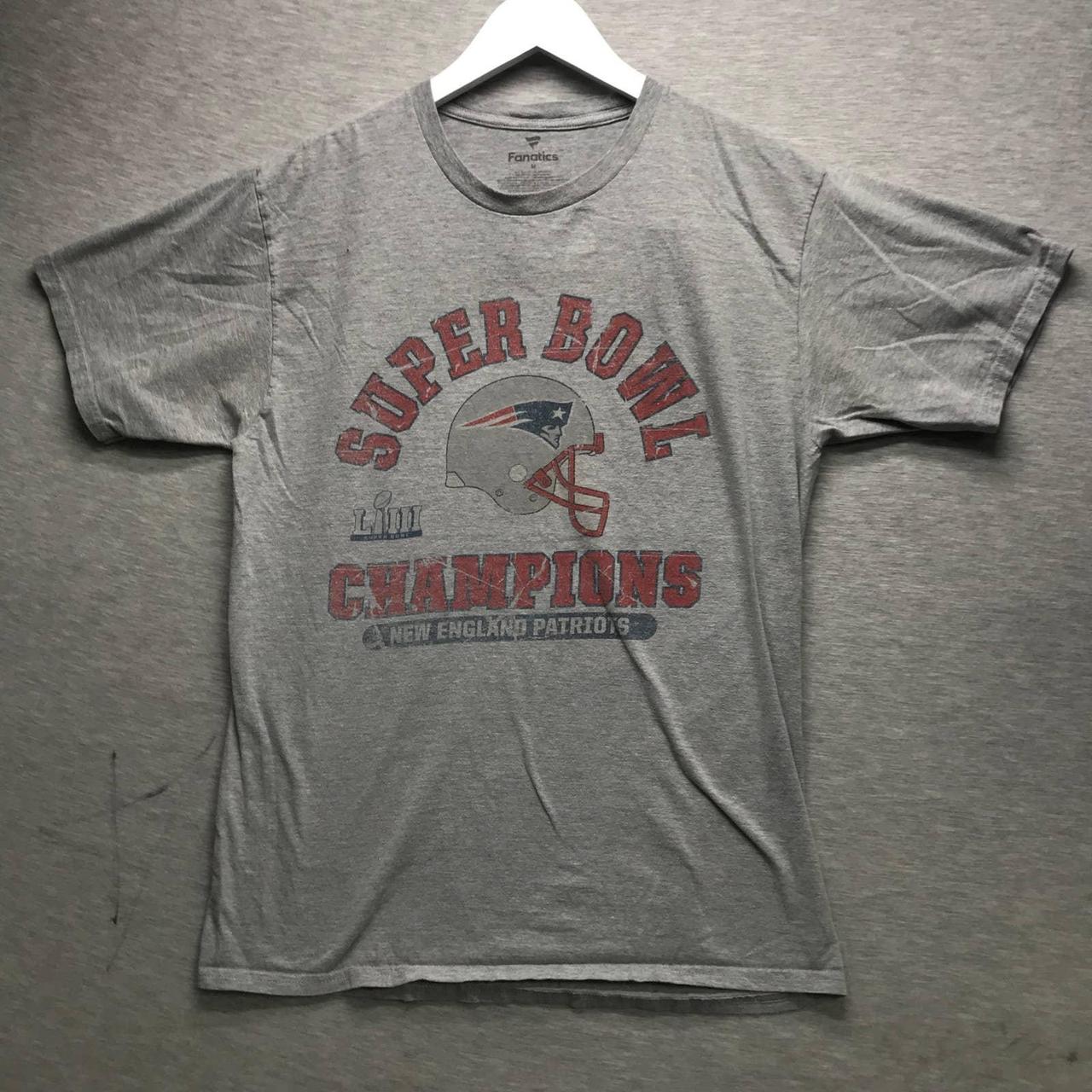 NFL, Shirts, Nfl New England Patriots New Gray Fanatics Tee