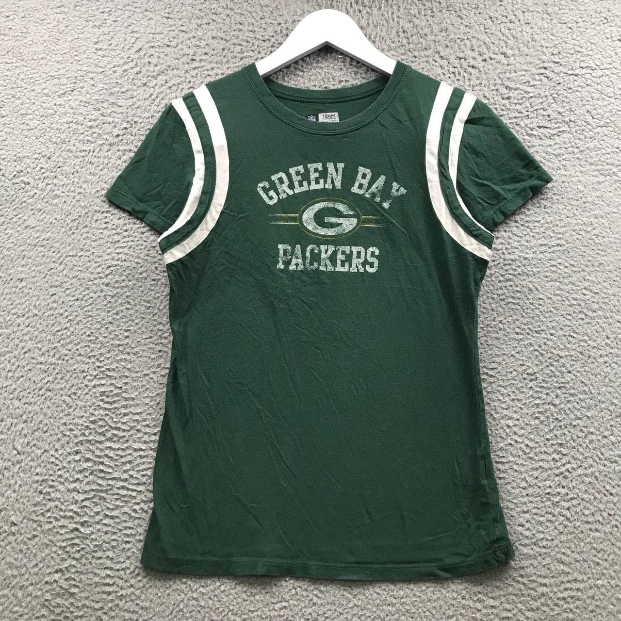 Women's vintage Green Bay Packers shirt, NFL green graphic tee - AU Medium