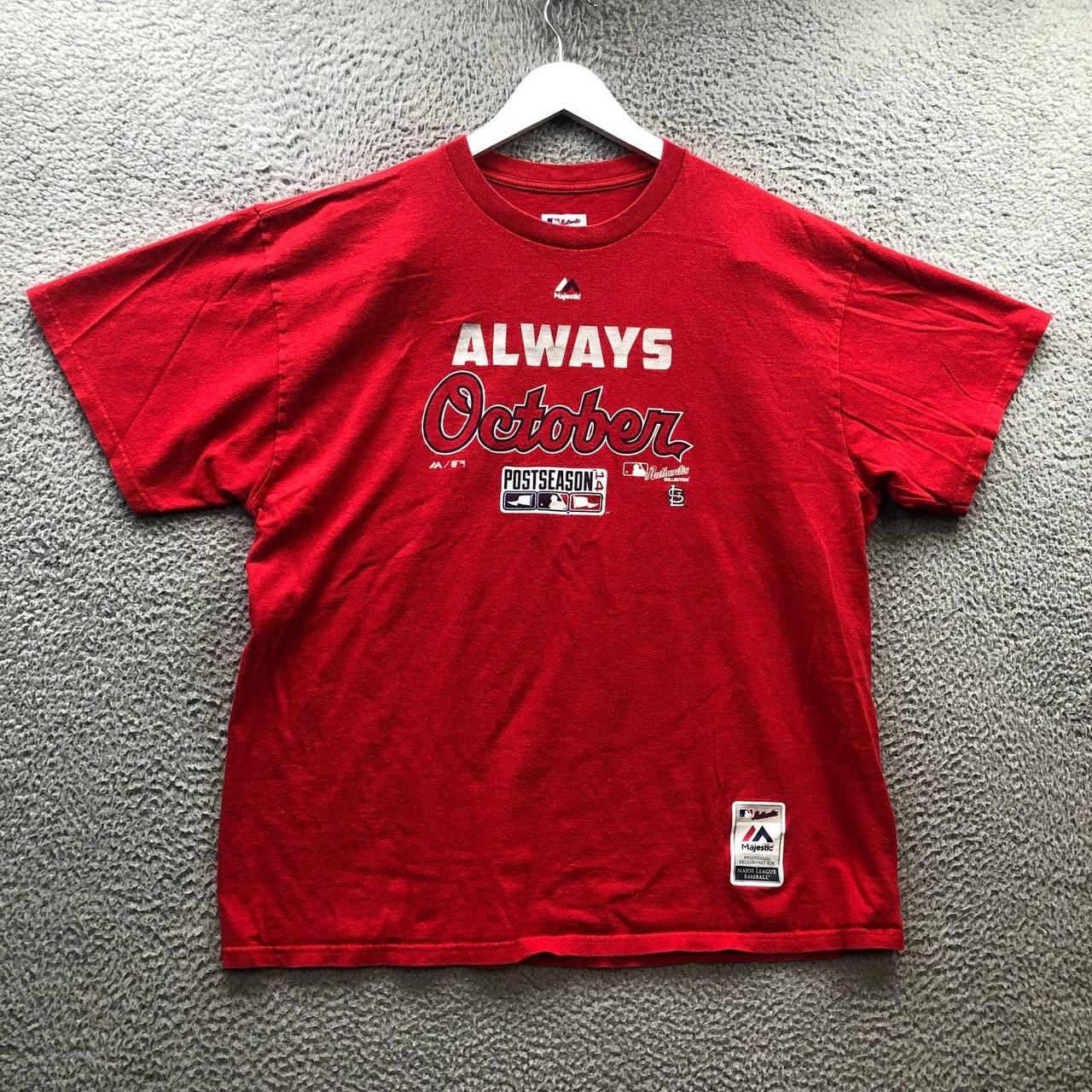 Men St Louis Cardinals Short Sleeve Crew Neck T - Depop