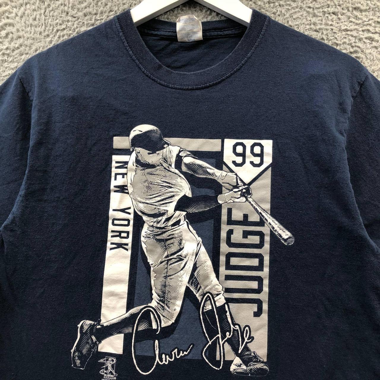 Aaron Judge Gavel NY Yankees T-Shirt Sz Large New - Depop