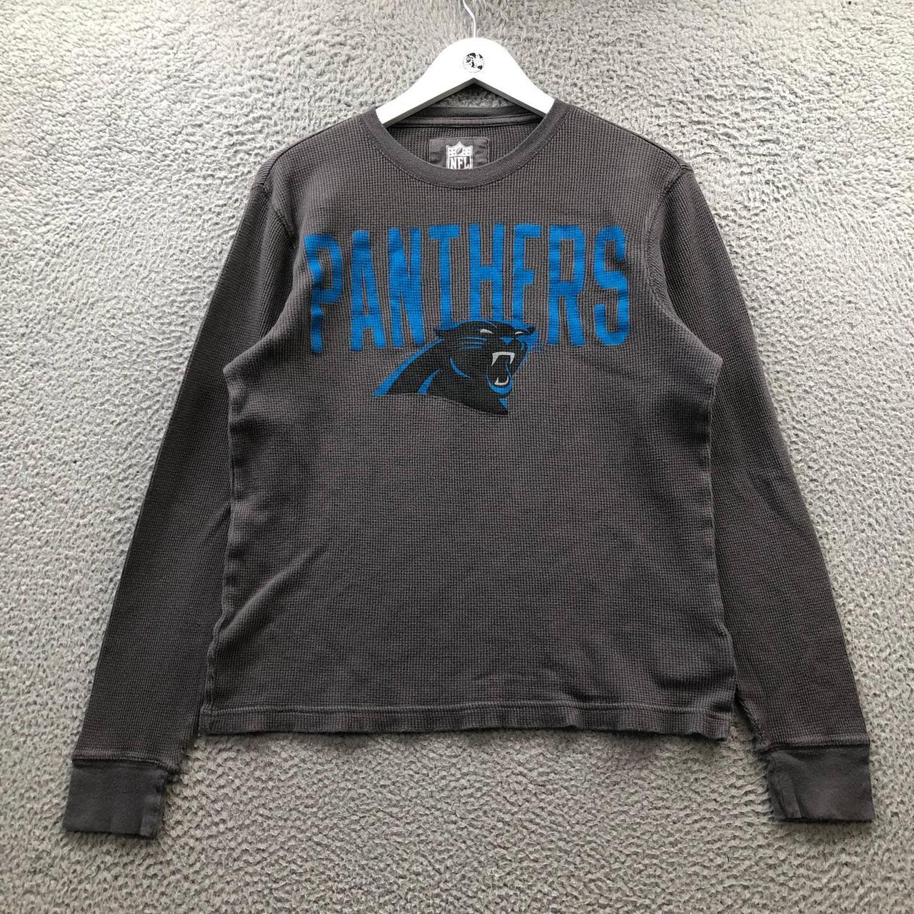 Carolina Panthers Y2K Shirt Size Large Washed - Depop