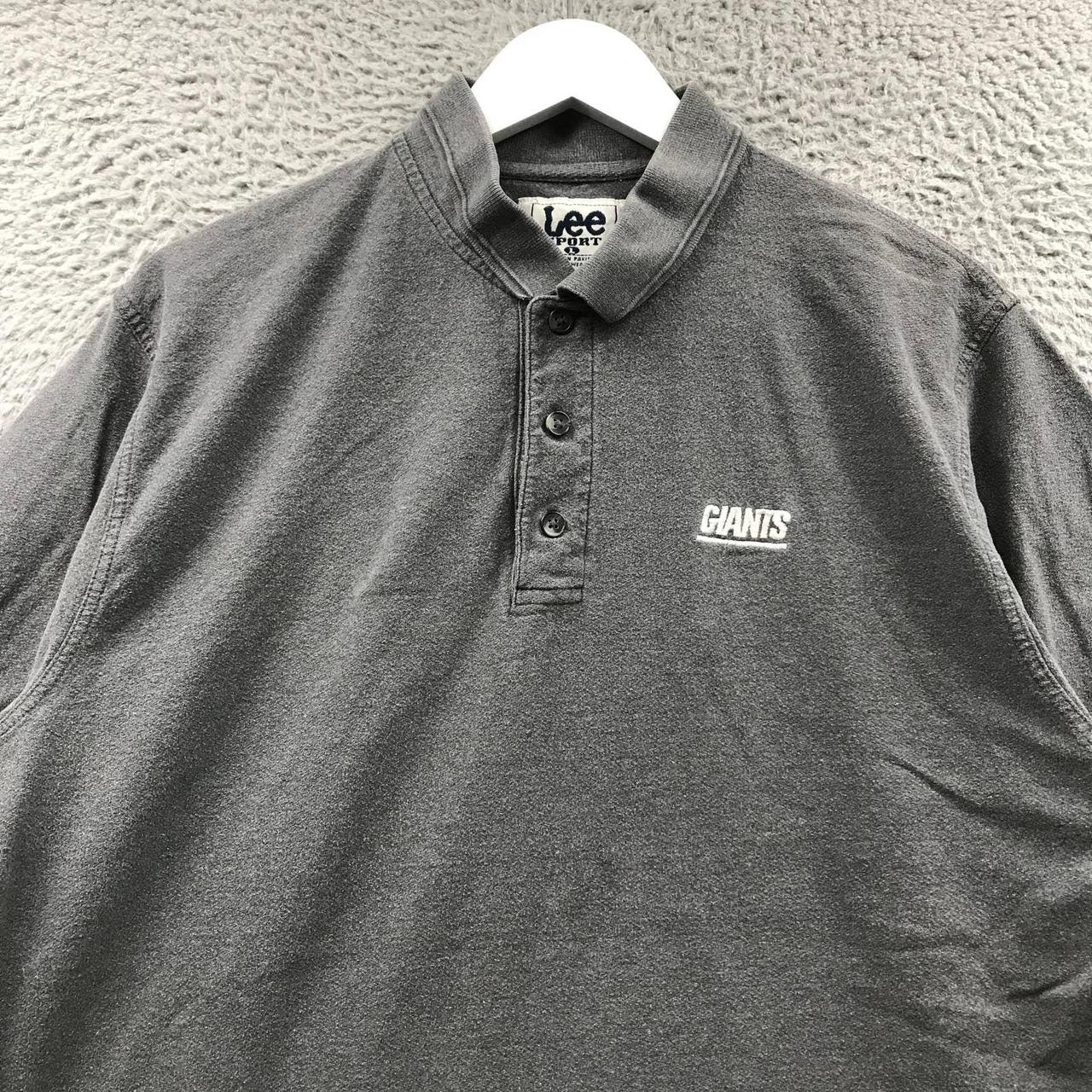 Vintage New York giants polo shirt size medium  - Depop