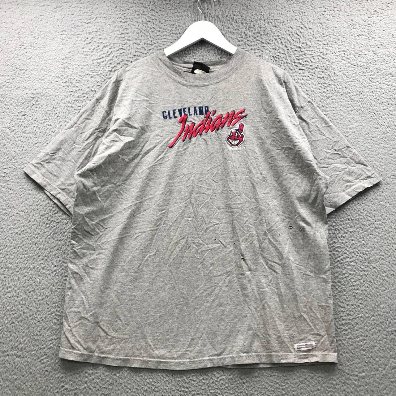 Cleveland Indians MLB Baseball T-Shirt Men's Size XL - Depop