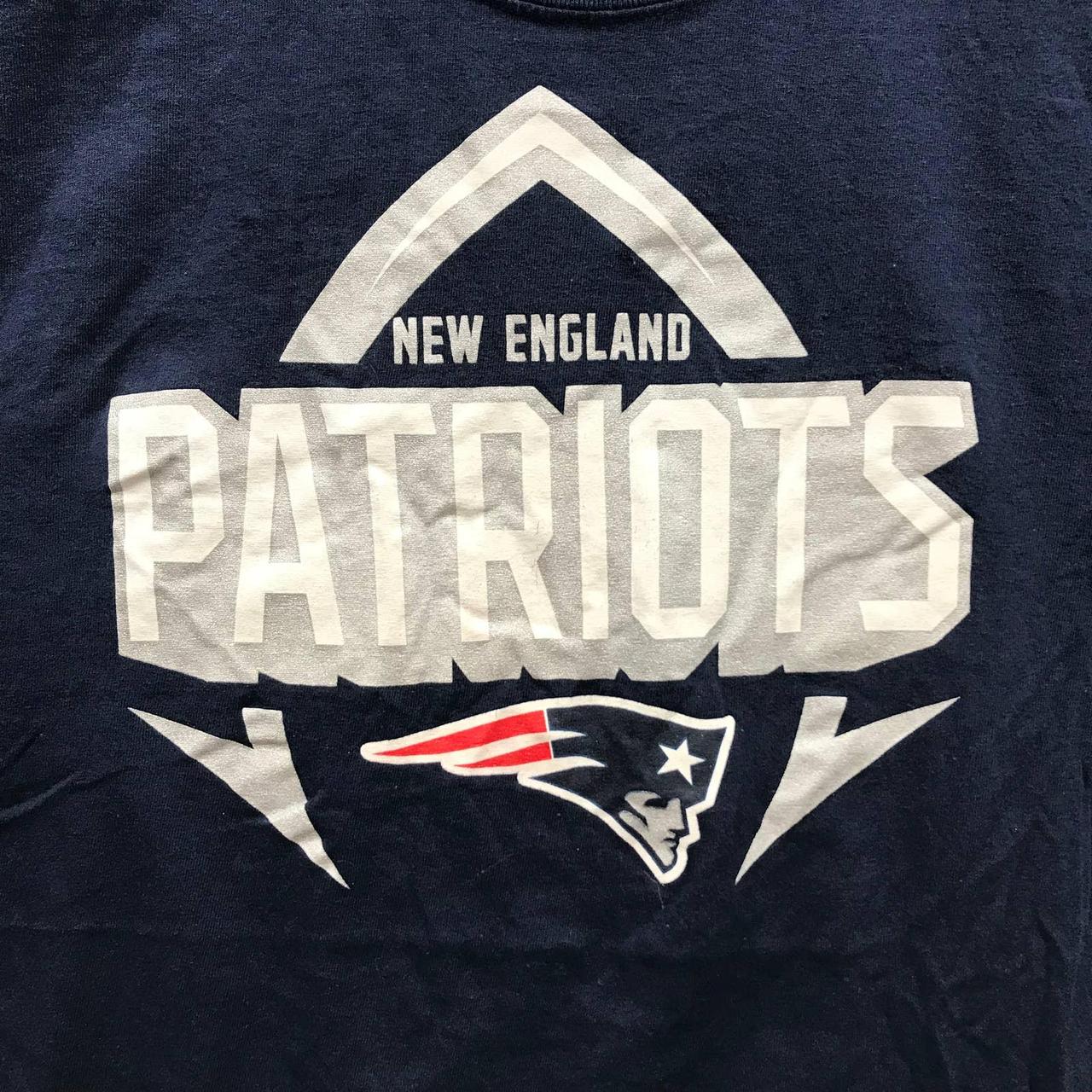 Men's New England Patriots Graphic Tee in Black Texture | Size M | Abercrombie & Fitch