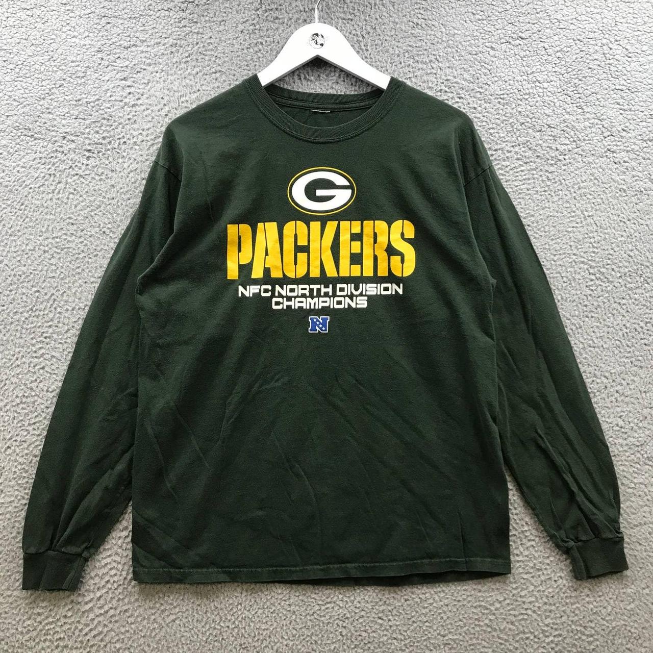 Green Bay Packers Long Sleeve T-Shirt • Size: - Depop