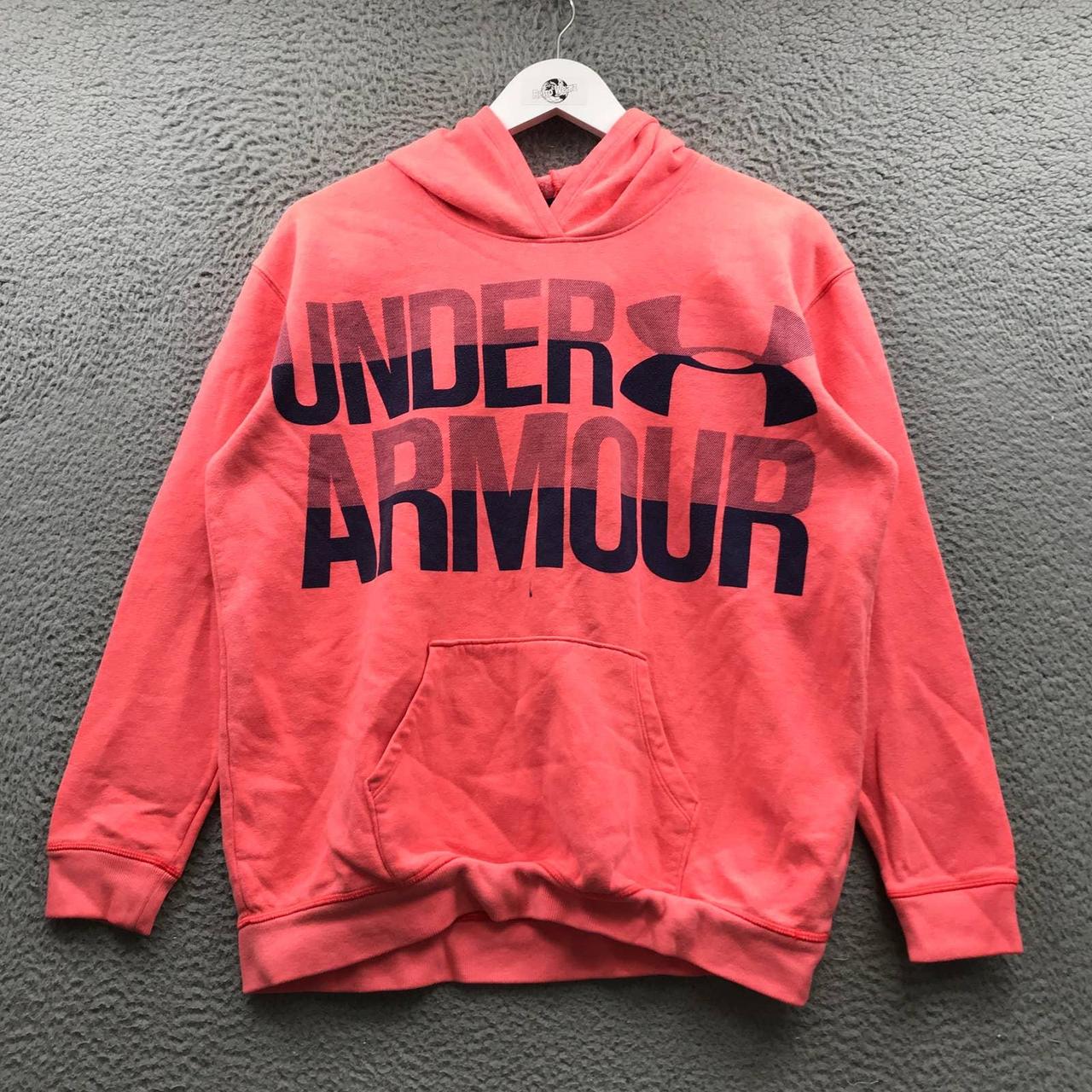 Under Armour Xl Pink Loose Cold Gear Hoodie
