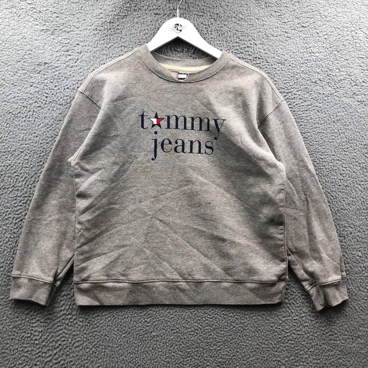 Vintage tommy sales jeans sweatshirt