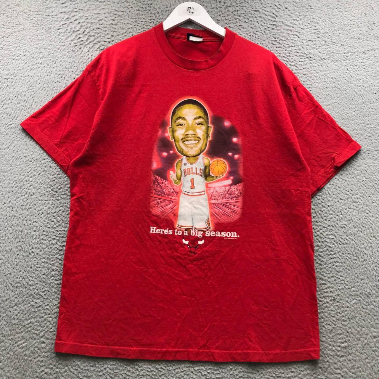 NBA Men's T-Shirt - Red - XL