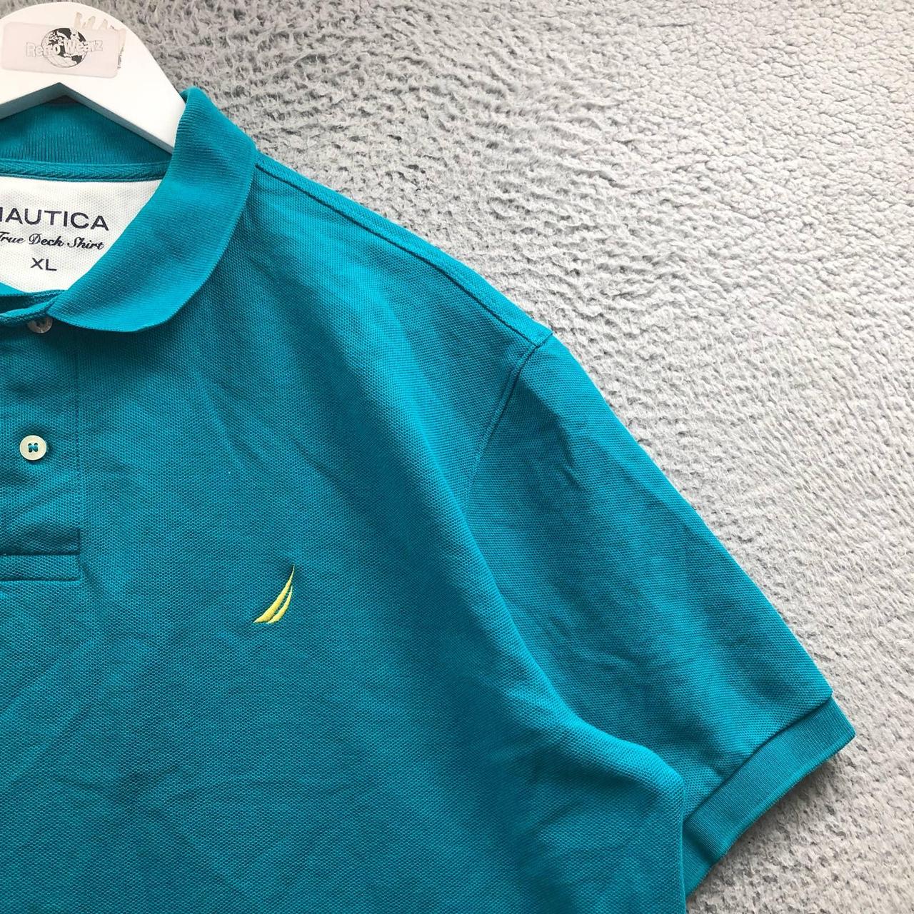 Nautica Polo Shirt Men's Size XL Short Sleeve - Depop