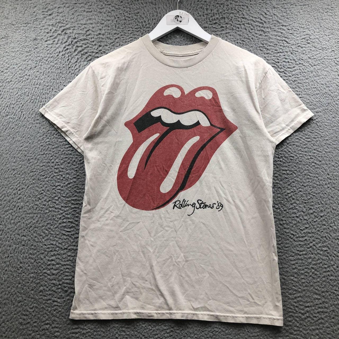 The Rolling Stones '89 T-Shirt Men's Size Medium M... - Depop