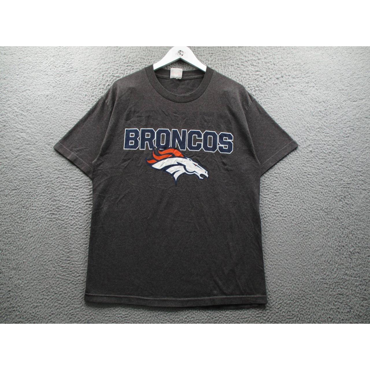 Denver Broncos Shirt Men's Large Short Sleeve Tshirt - Depop