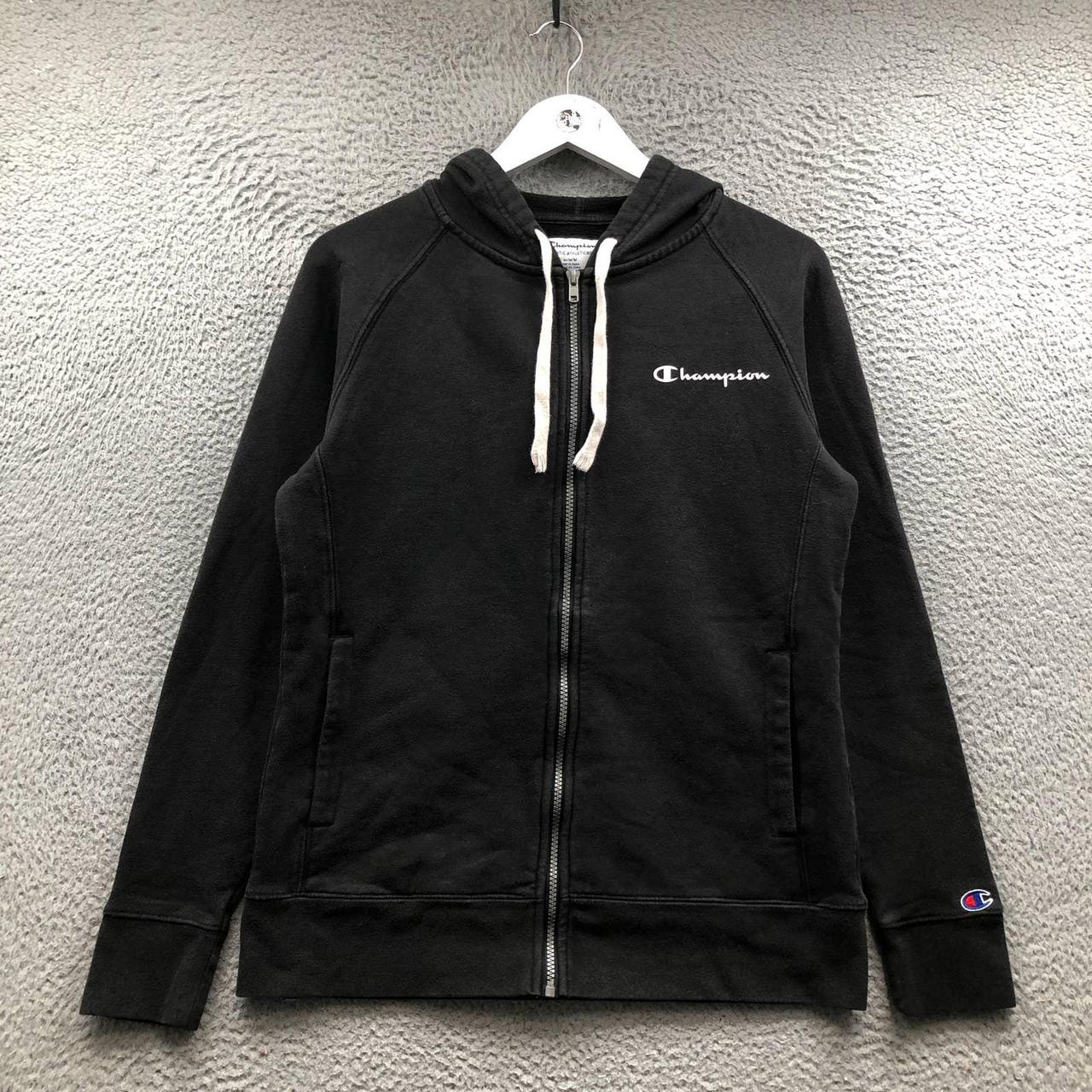 Champion full zip long best sale sleeve sweatshirt