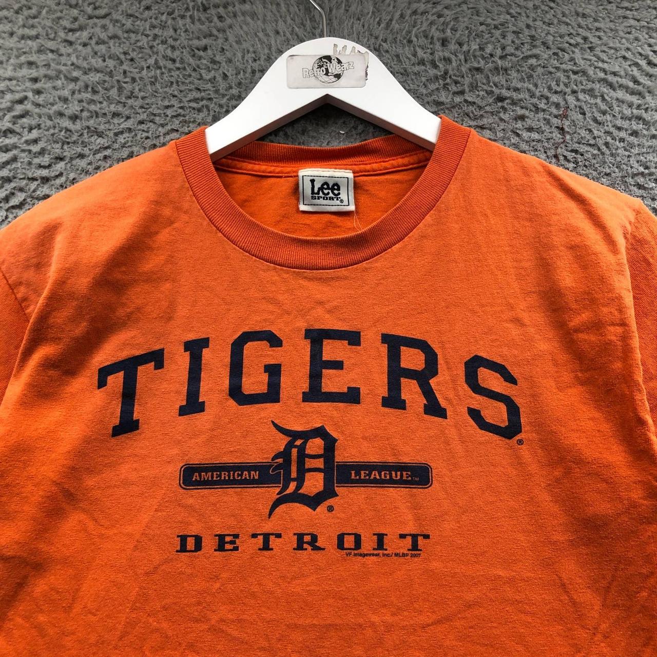 Detroit Tigers Youth Logo T-Shirt - Orange