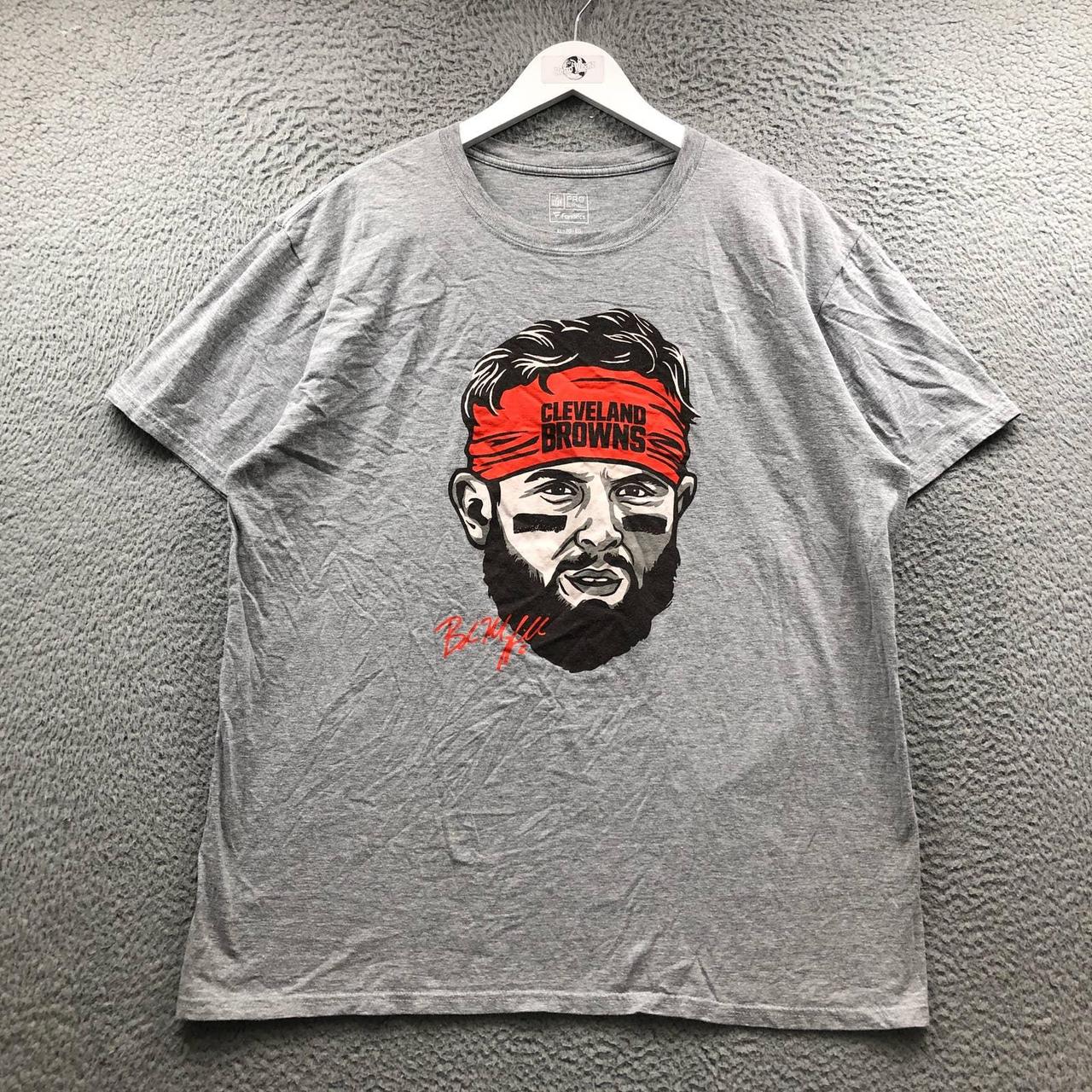 Cleveland Browns Baker Mayfield Jersey T-Shirt. Fits - Depop