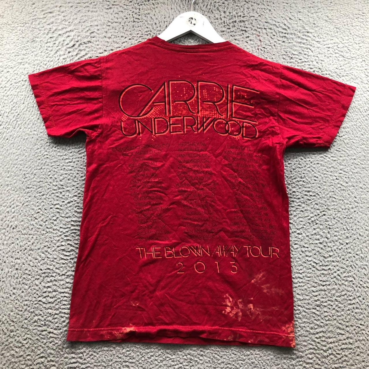 Carrie Underwood The Blown Away Tour T Shirt Mens Medium