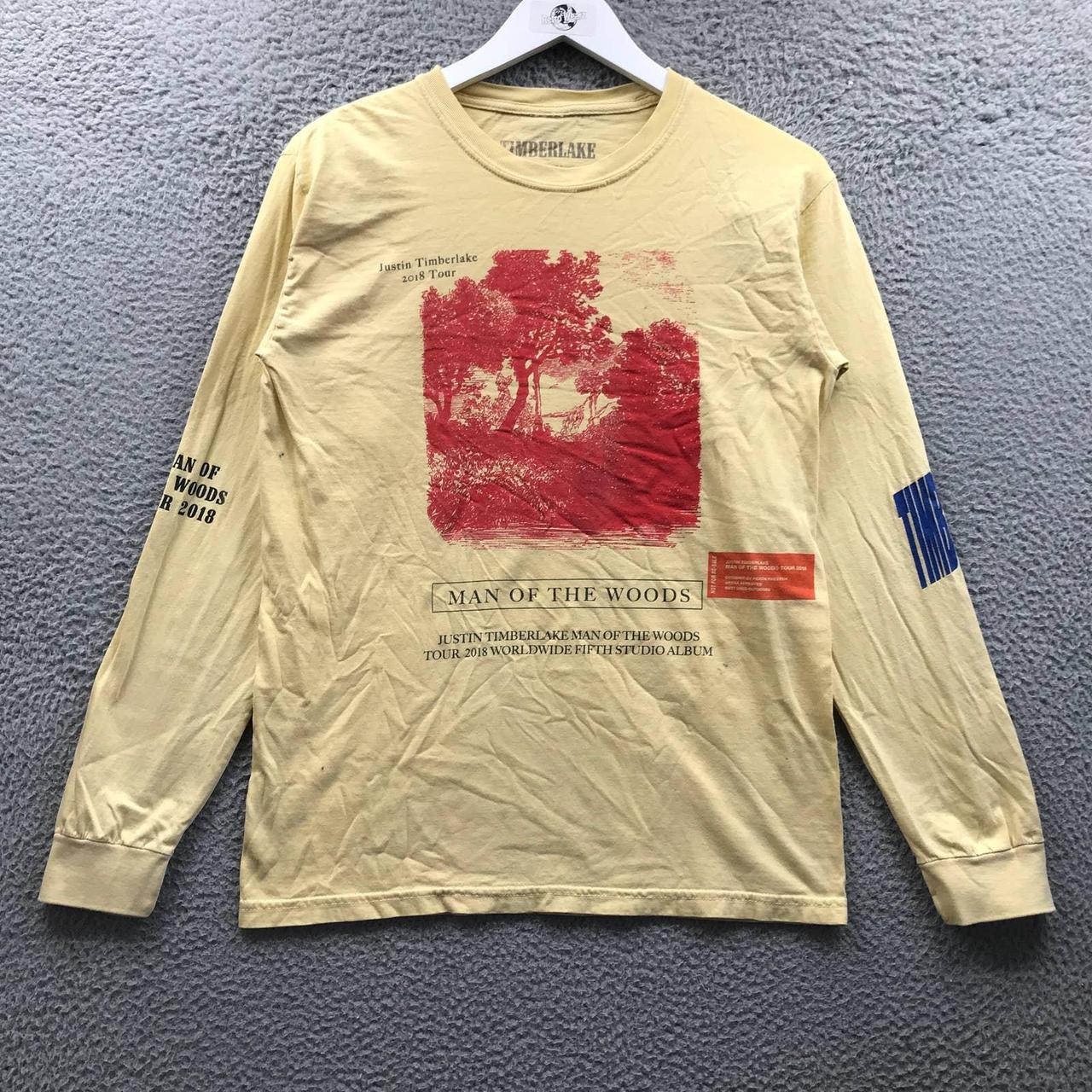 man of the woods tour t shirt