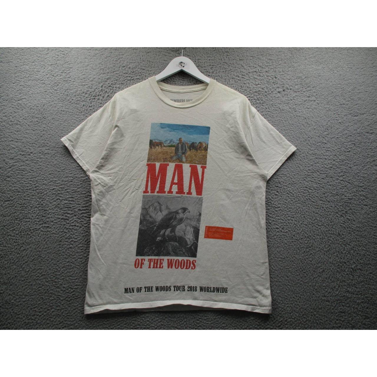 man of the woods tour t shirt