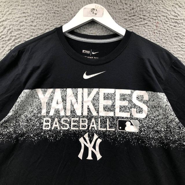 Nike Dri-Fit Cotton New York Yankees Baseball Tee - Depop