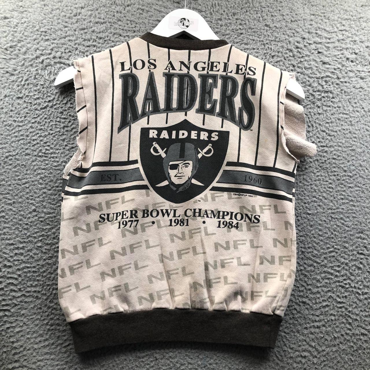 Vintage NFL Los Angeles Raiders Sweatshirt 1992 Size Large Made in USA