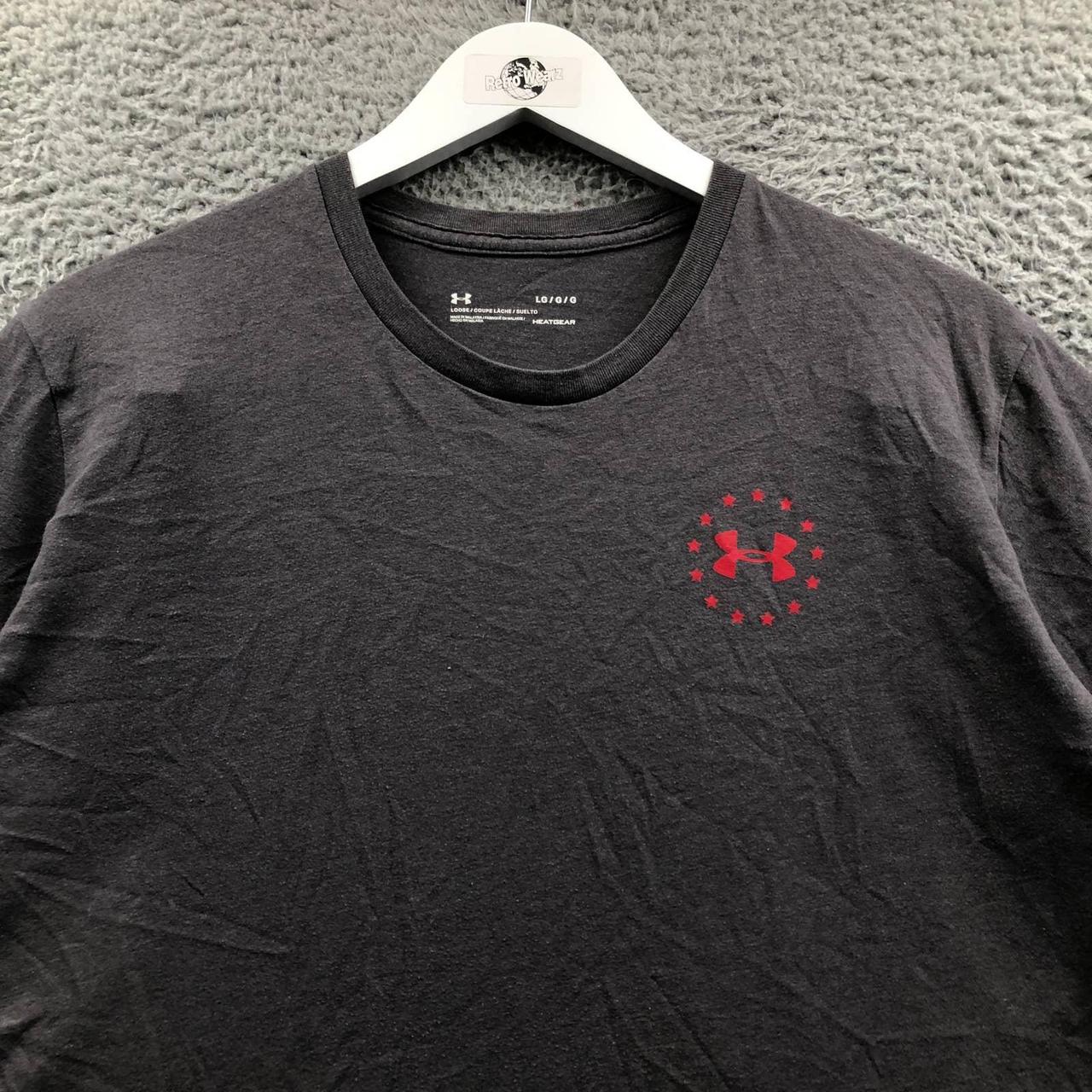 UNDER ARMOUR heat gear T-shirt LG 88％以上節約 - ウエイトトレーニング