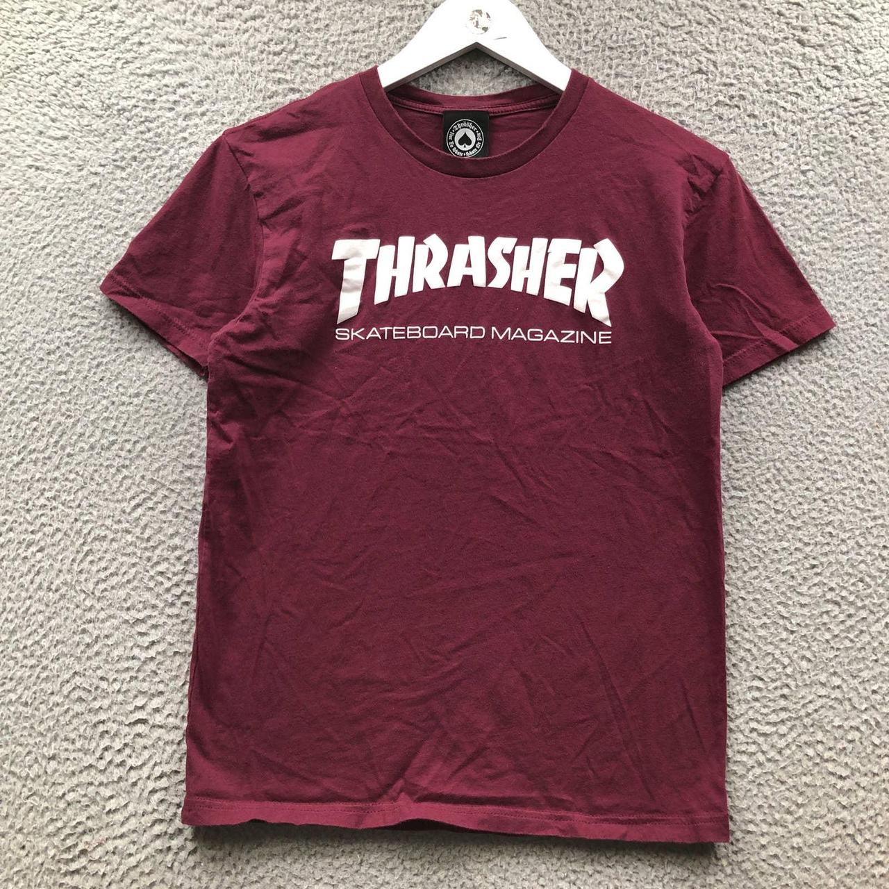 Thrasher Skateboard Shirt Description: Cool - Depop