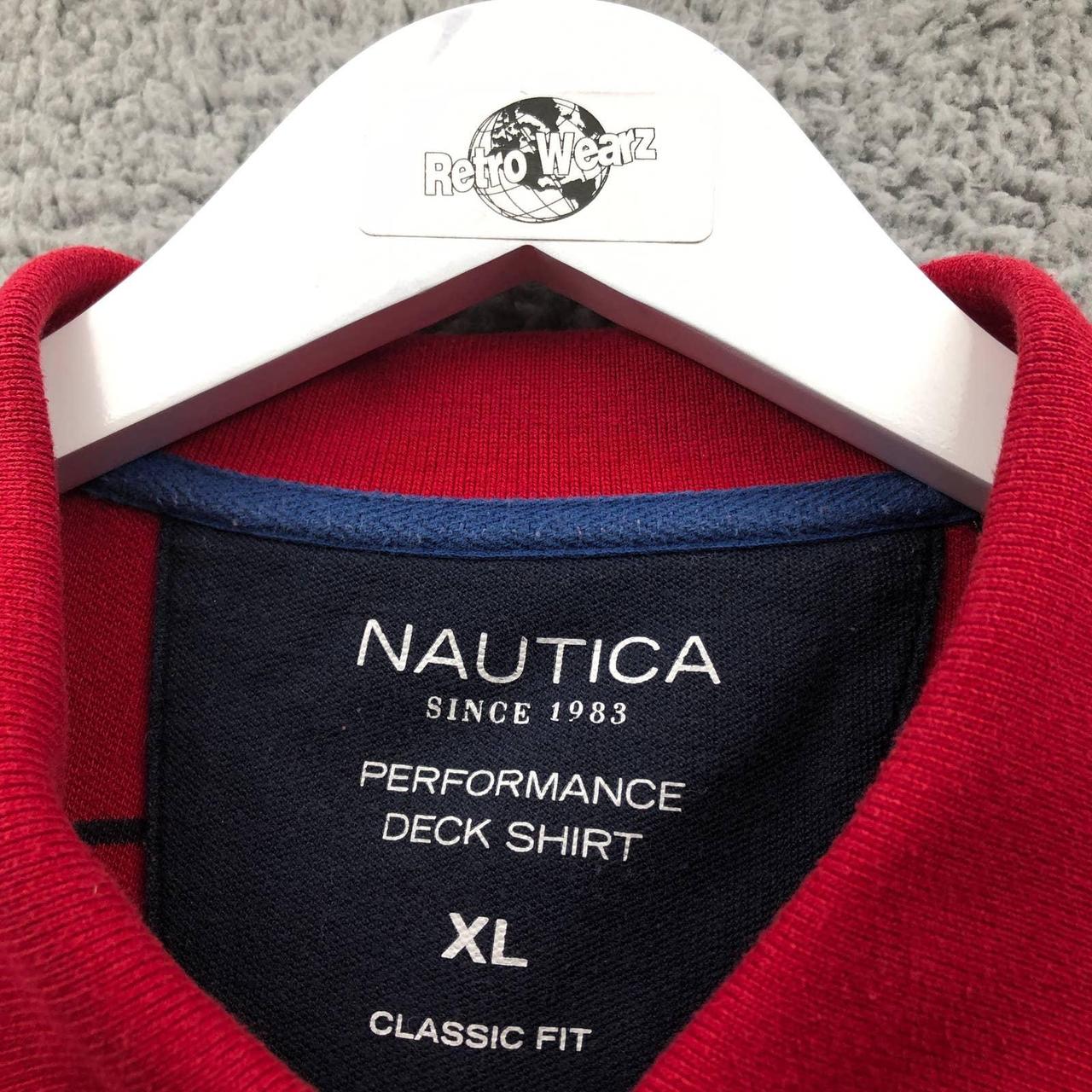 Nautica Performance Deck Polo Shirt Men's Size XL - Depop