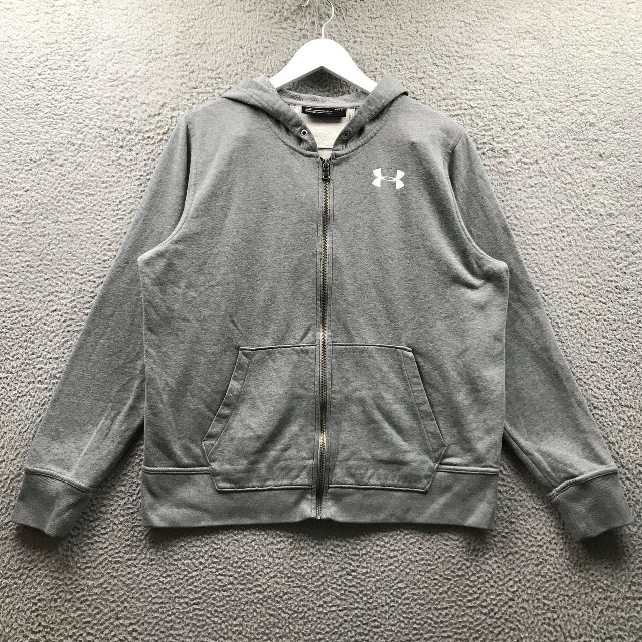 Under Armour Men's Fleece Symbol Hoodie Pullover - Depop