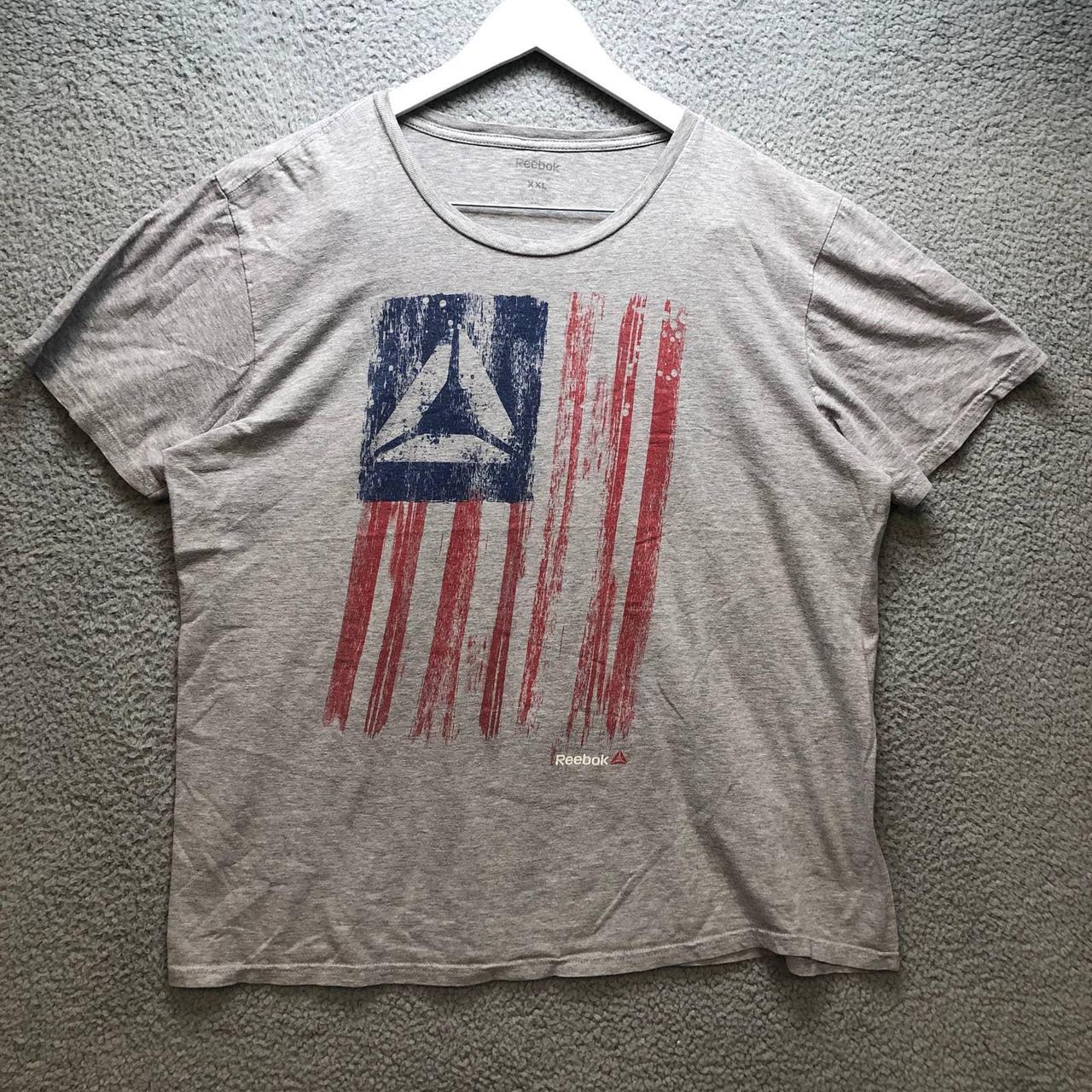 Reebok american flag shirt Clearance