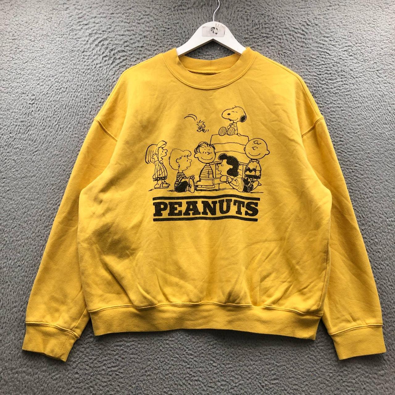 Peanuts discount yellow sweatshirt