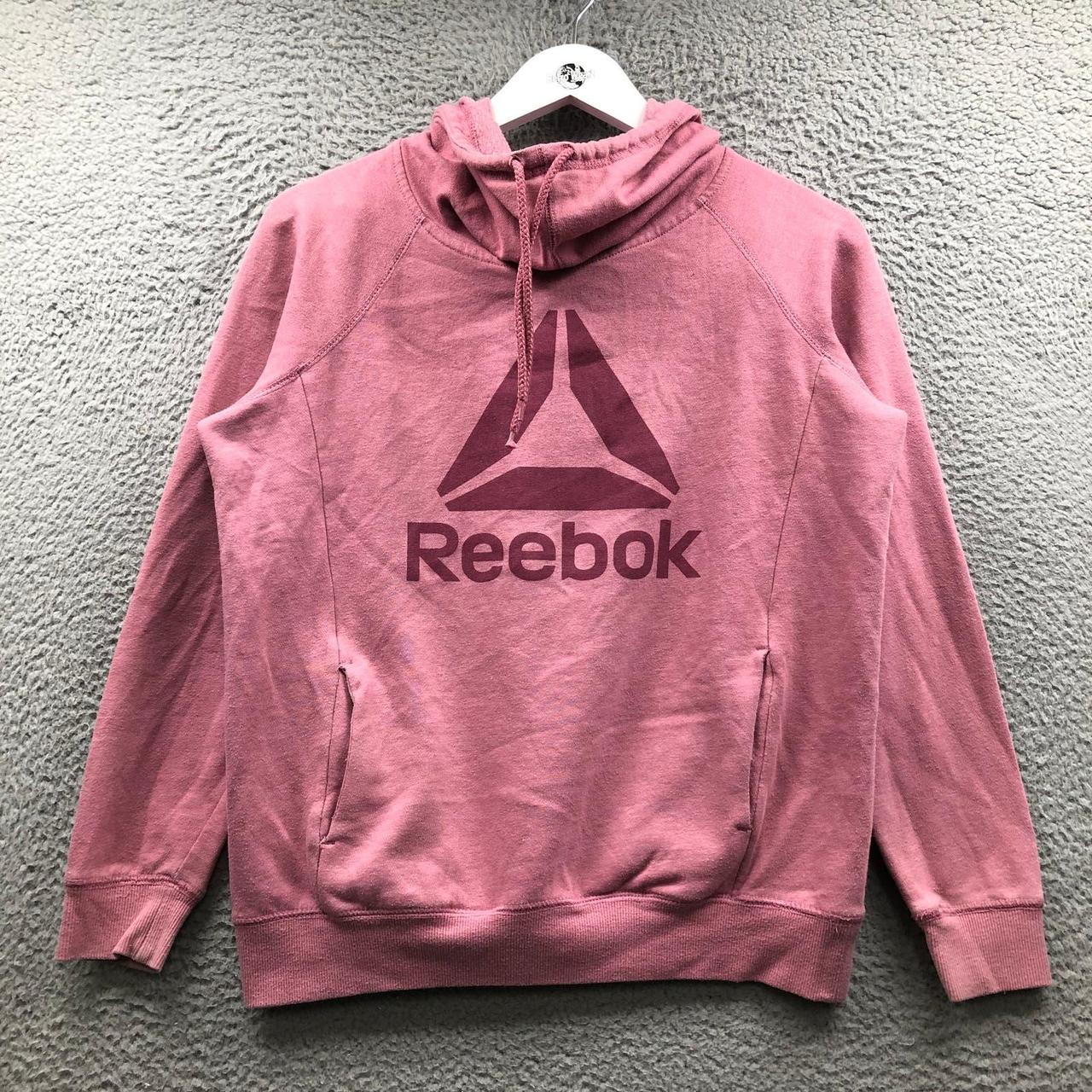 Reebok Sweatshirt Hoodie Women s Size Small S Long Depop