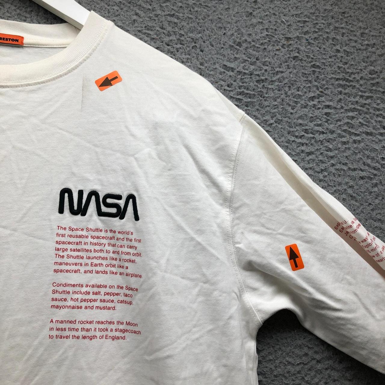 T fashion shirt heron preston nasa