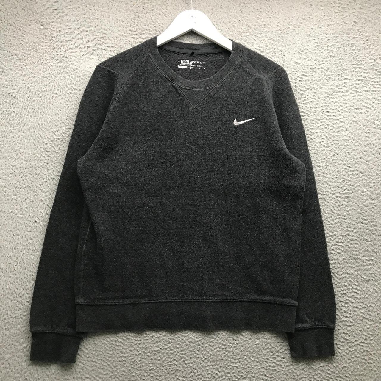 Nike grey golf sweater best sale